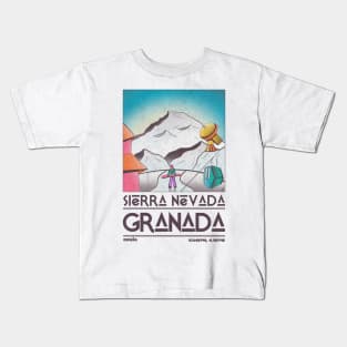 Sierra Nevada, Granada, Spain Kids T-Shirt